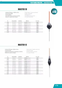 Prévisualisation de Catalogue du magasin Pacific Pêche formulaire valide 01/01/2025 | Page: 113