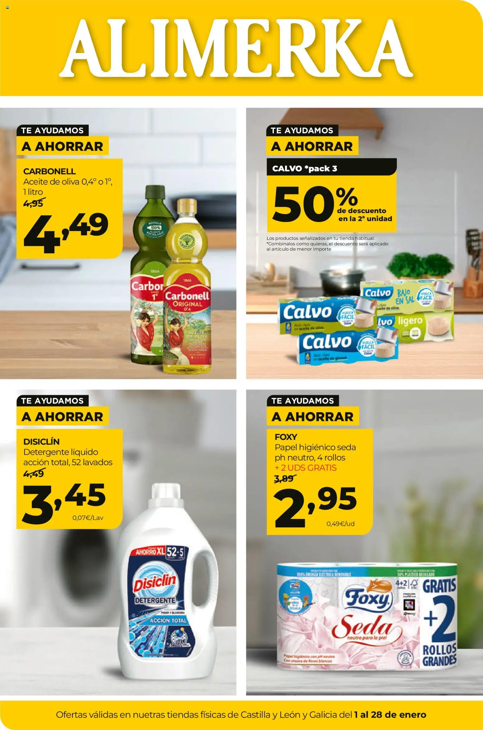 Vista previa del folleto de la tienda Alimerka válido desde el 01/01/2026 