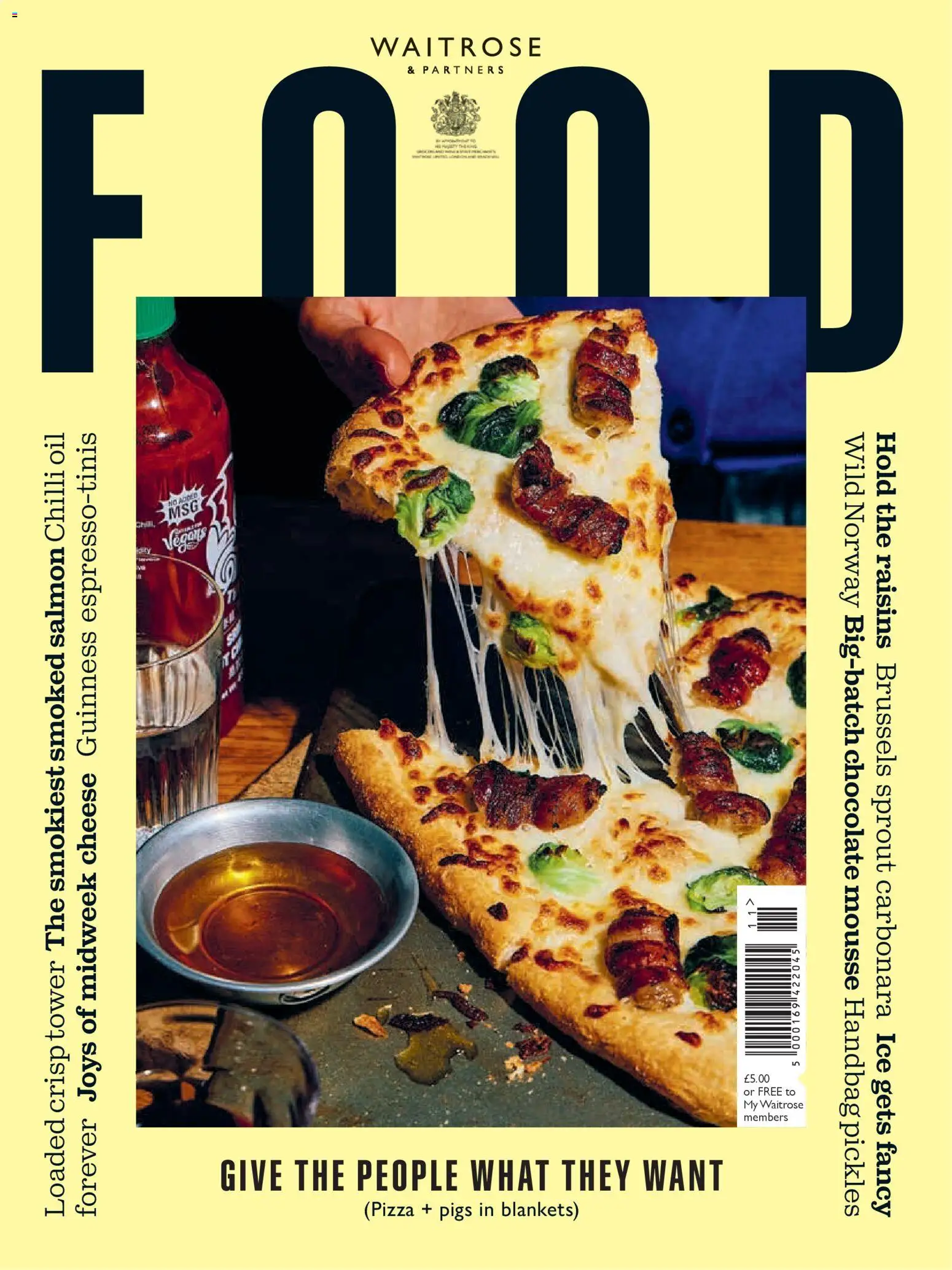 Preview of Waitrose November 2025 valid from 01/11/2025 - Pizza, Cheese, Handbag, Salmon, Ice, Chilli, Oil, Smoked salmon