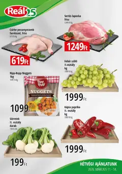Reál - Reál Bevásárló hétvége - Kelet Magyarország megtekintése, amely érvényes 2026.03.11.-től