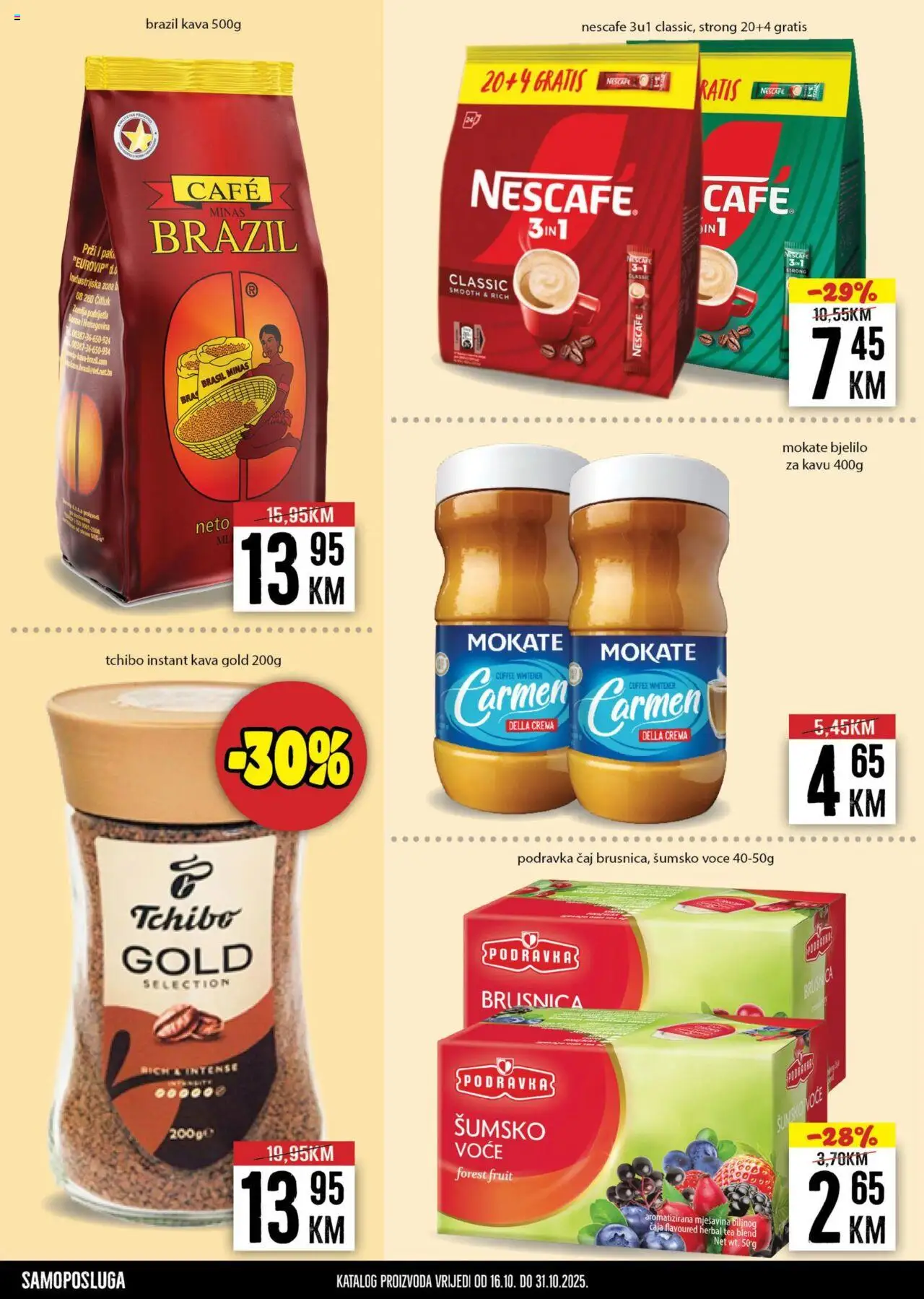 Pregled letka Katalog trgovine Prodex vrijedi od 2025.10.16