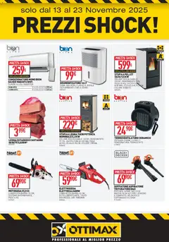 Anteprima dell'opuscolo Attuale volantino dal negozio Ottimax valido da 13/11/2025