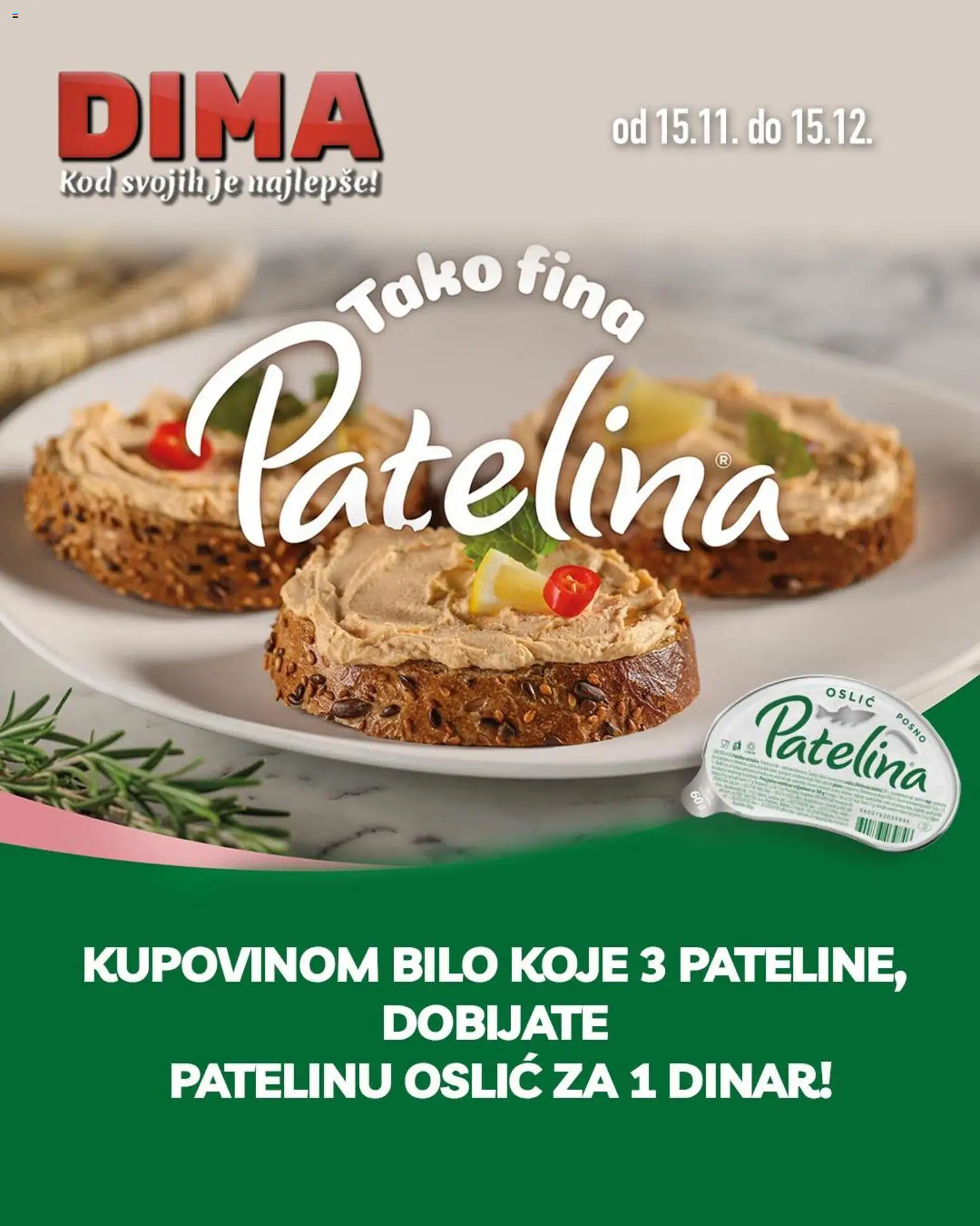 Pregled VP Dima kataloga - važi od 15.11.2025