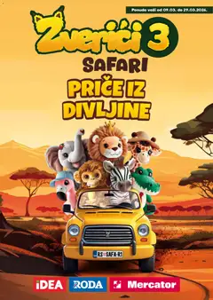 Pregled Roda kataloga - važi od 09.03.2026