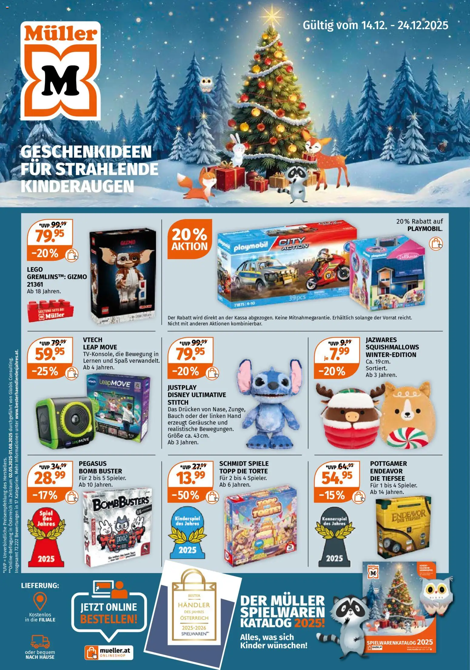 Vorschau der Angebote: Müller Weihnachtsträume gültig ab 14.12.2025