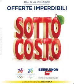 Anteprima dell'opuscolo Esselunga S volantino Roma dal negozio Esselunga S valido da 12/03/2026