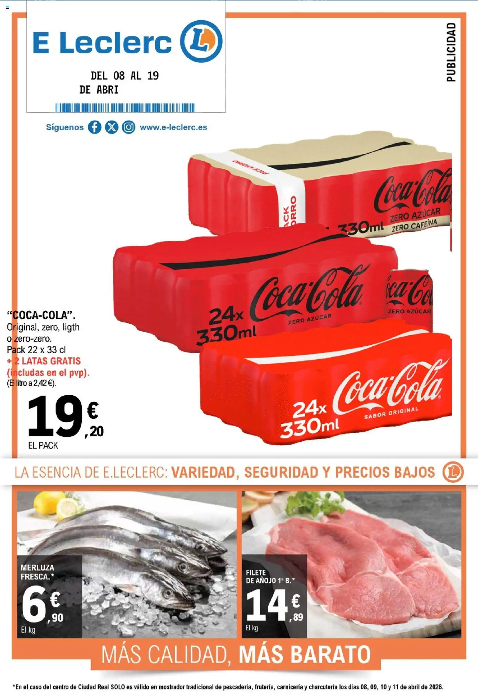 Vista previa del folleto de la tienda E.Leclerc válido desde el 08/04/2026 