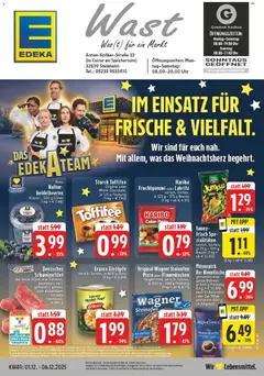 Vorschau von dem Prospekt des Geschäftes Edeka, gültig ab dem 01.12.2025