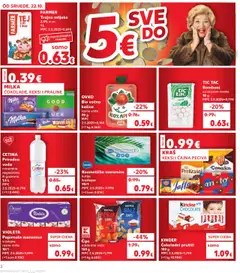 Pregled letka Katalog trgovine Kaufland vrijedi od 22.10.2025 | Stranica: 2