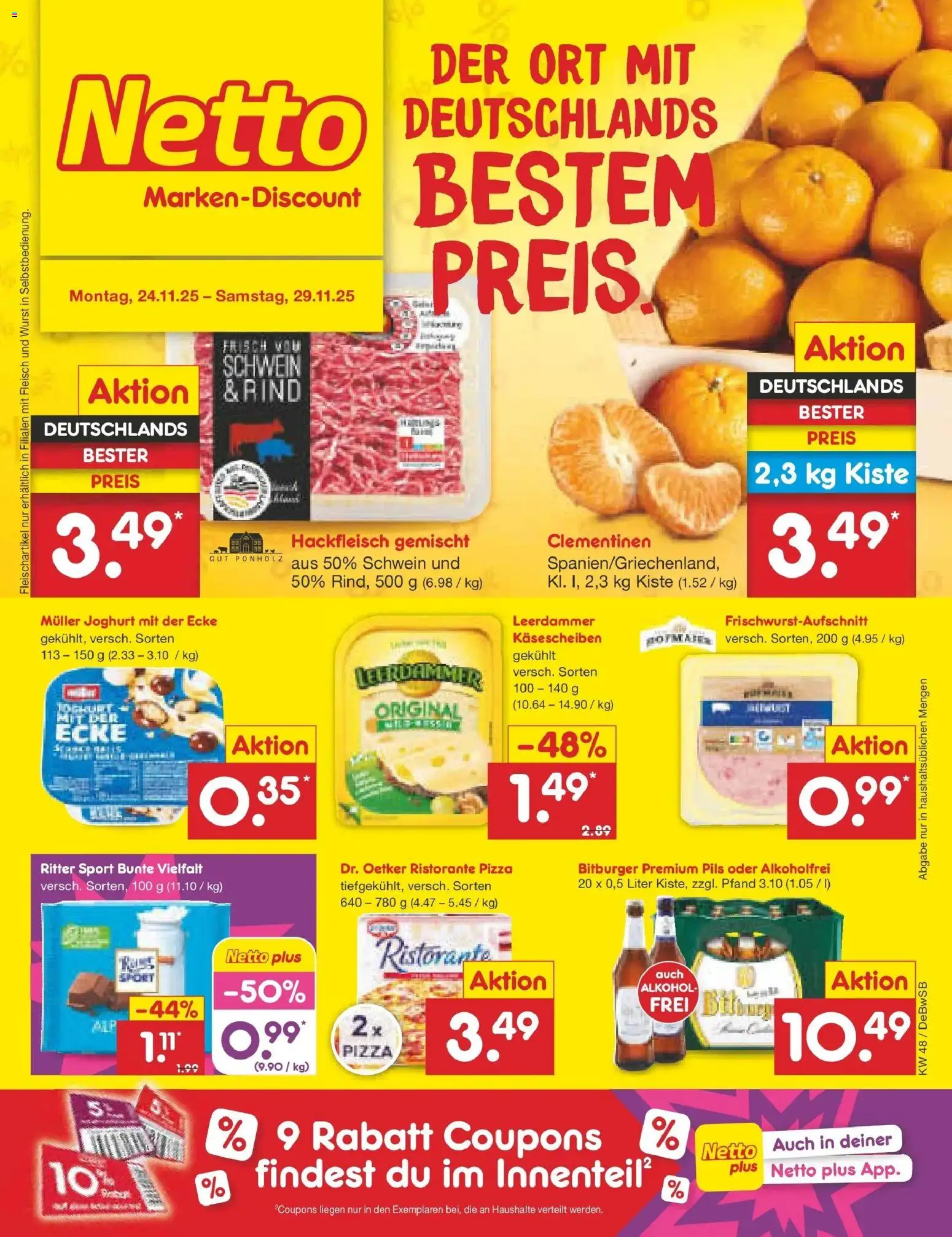 Vorschau von dem Prospekt des Geschäftes Netto Marken-Discount, gültig ab dem 24.11.2025
