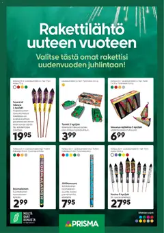 Kaupan Prisma Prisma uusivuosi kevytkuvasto esikatselu, voimassa 31/12/2025