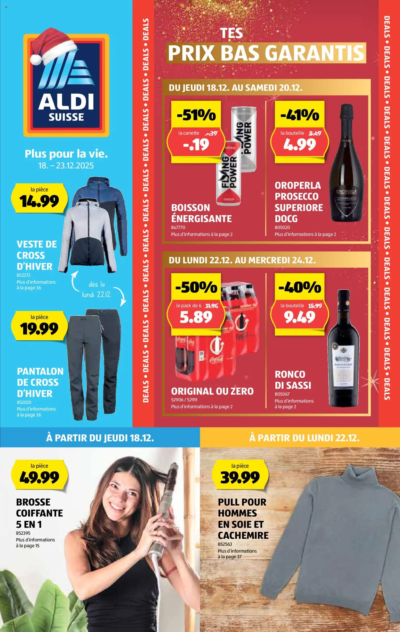 Vorschau des Merkblatts Aktionen FR vom Shop Aldi gültig von 18.12.2025 bis 23.12.2025 - Prosecco