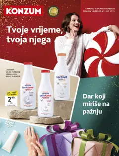 Konzum HR - Katalog ljepota i njega megtekintése, amely érvényes 2025.11.04.-től