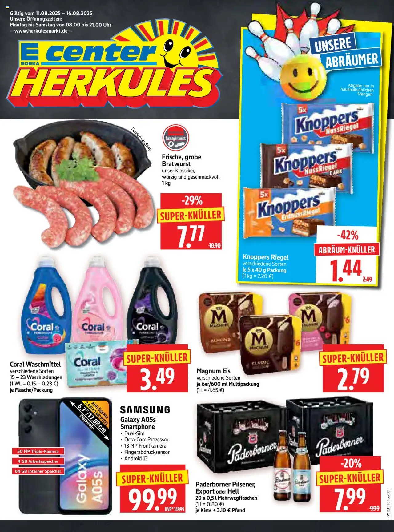 HERKULES Prospekt (vom 11.08.2025 - 16.08.2025)