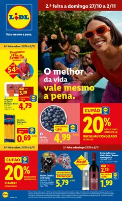 Pré-visualização do folheto da loja Lidl válida a partir de 27/10/2025