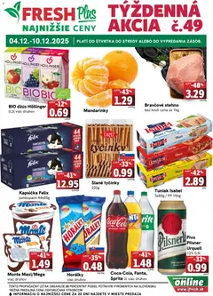 Náhľad Fresh letáku platného od 04.12.2025