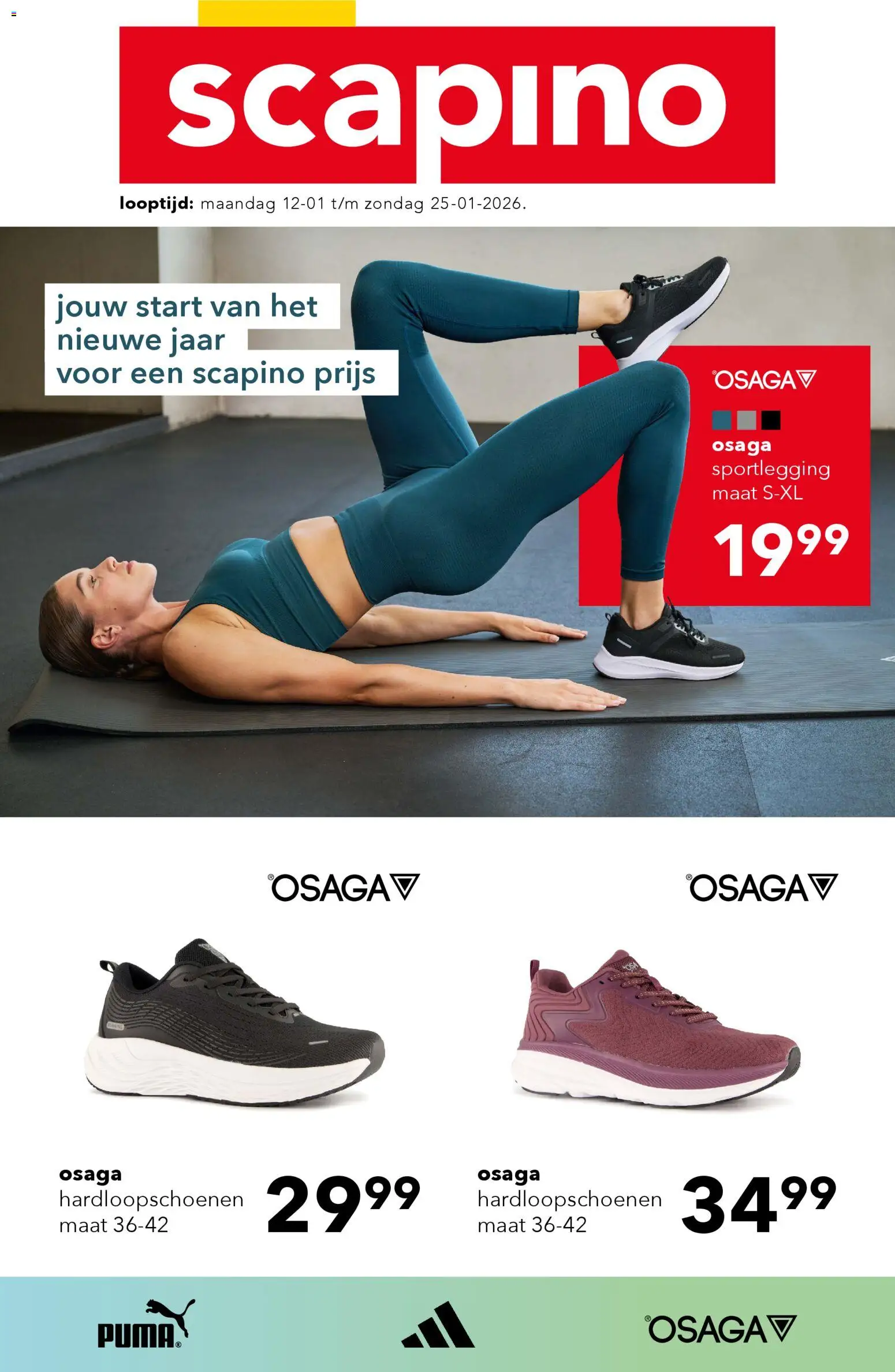 Voorbeeld van Folder van winkel Scapino geldig vanaf 12-01-2026