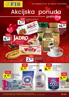 Pregled letka Katalog trgovine FIS vrijedi od 01.02.2026.