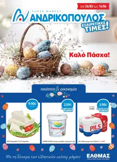 Preview of leaflet Ανδρικοπουλος - Προσφορές from shop Ανδρικοπουλος valid from 26/03/2026