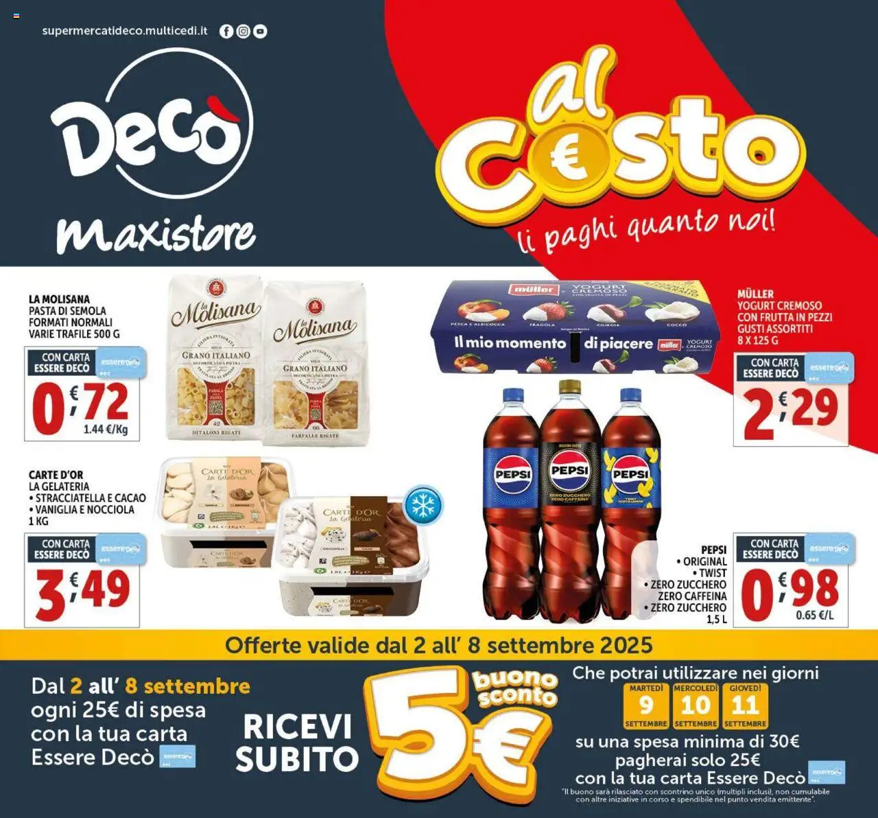 Volantino Decò valido da 02/09/2025 numero di pagina 1