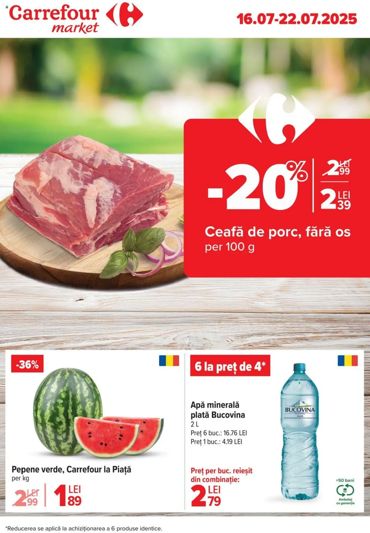 Catalog Carrefour 16.07.2025 - "Catalog - Market" - Pagină 1