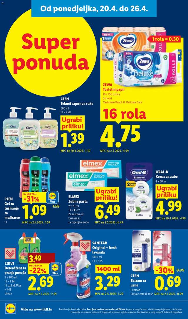 Novi Lidl katalog od 20.04.