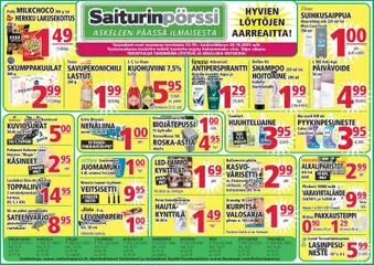 Kaupan Saiturinpörssi Tarjoukset esikatselu, voimassa 23/10/2025