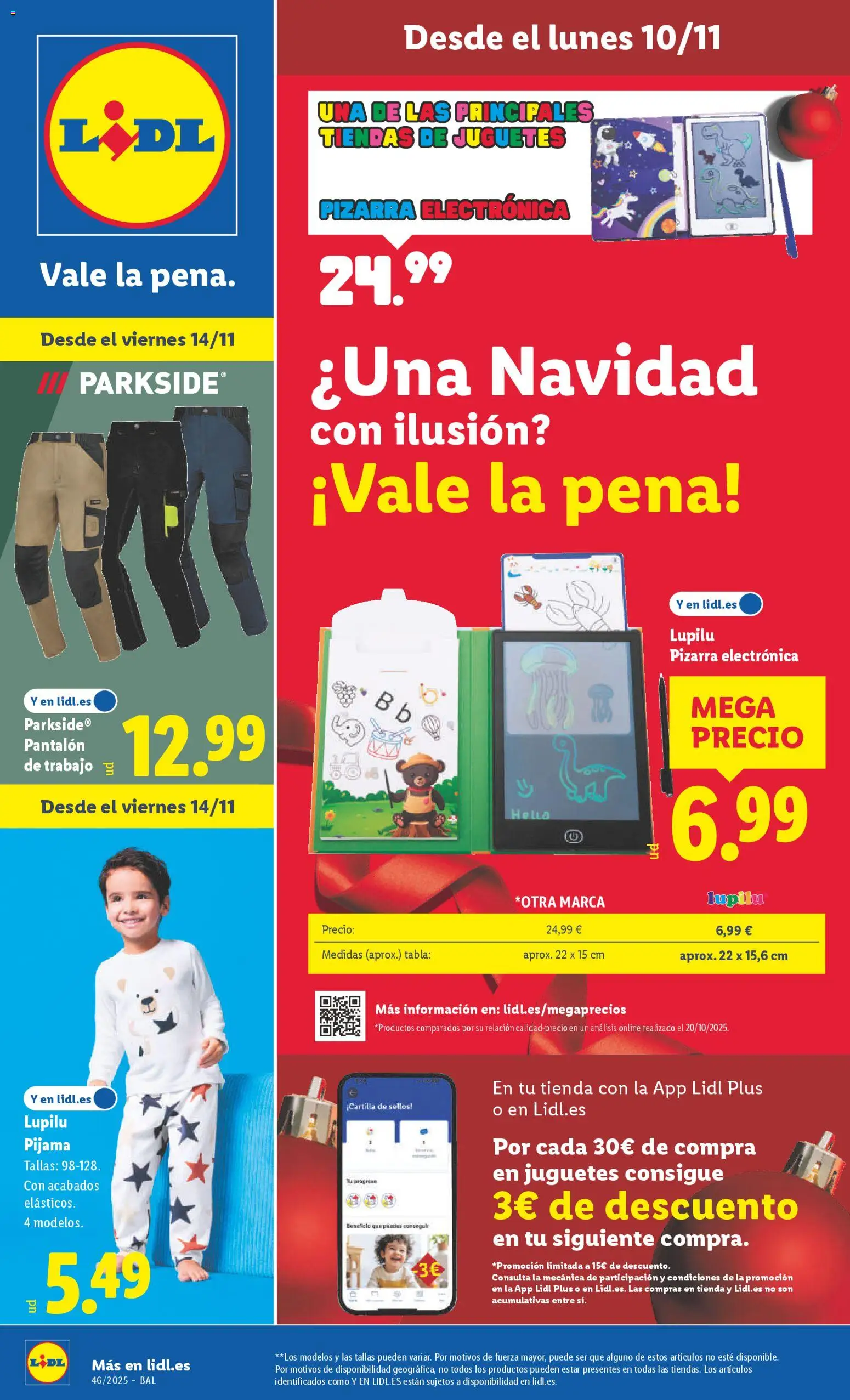 Vista previa del folleto de la tienda Lidl válido desde el 10/11/2025 