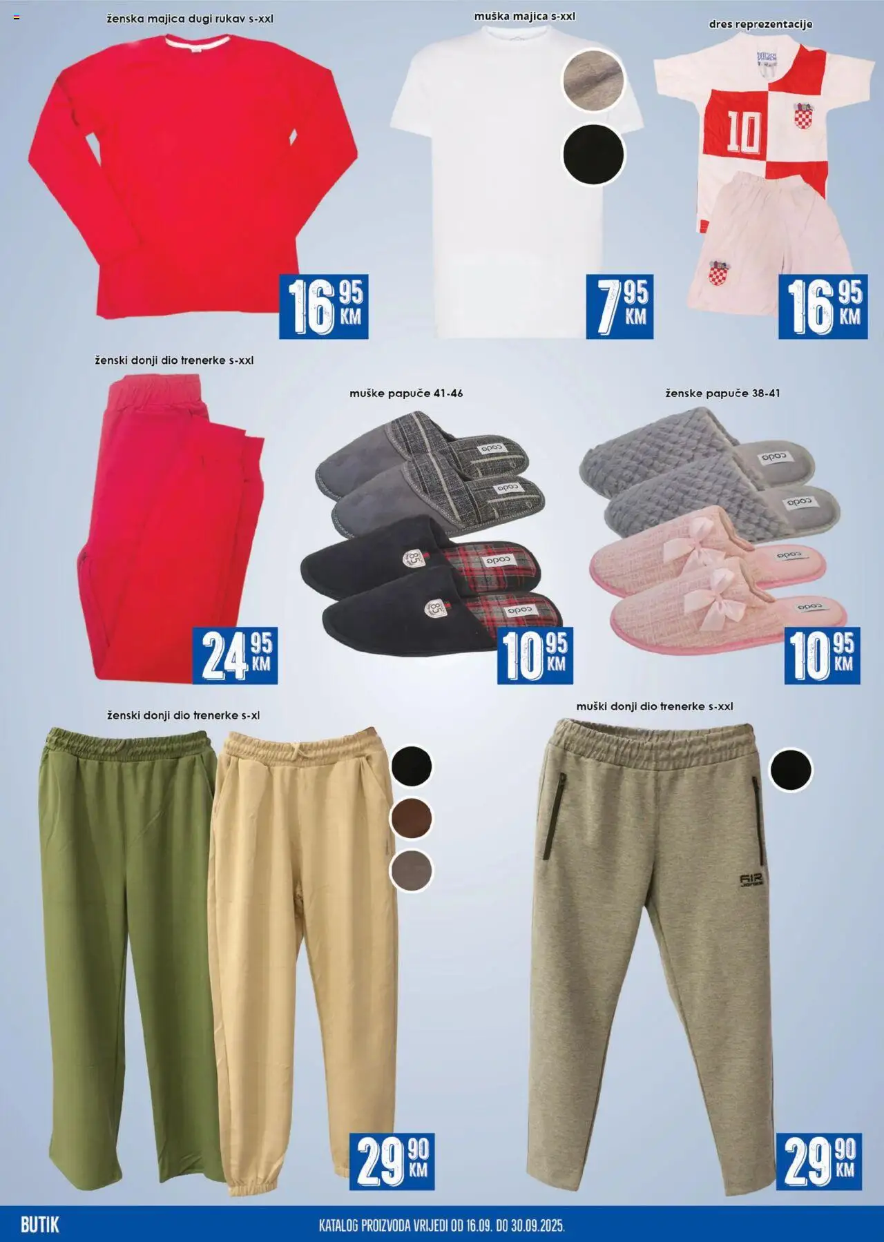 Pregled letka Katalog trgovine Prodex vrijedi od 2025.09.16