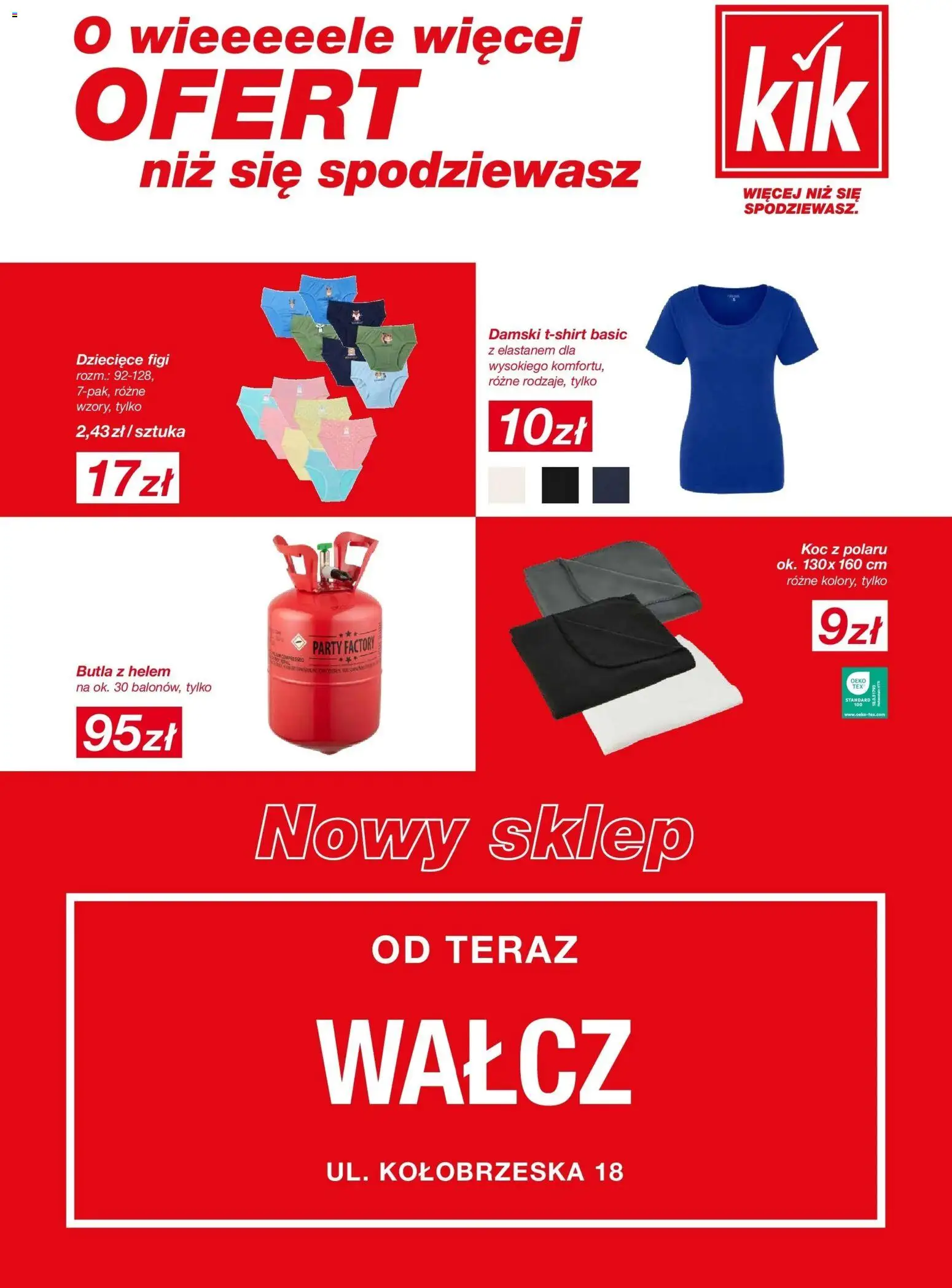 Pogląd gazetki "Wałcz" ze sklepu Kik ważnej od 28.11.2025