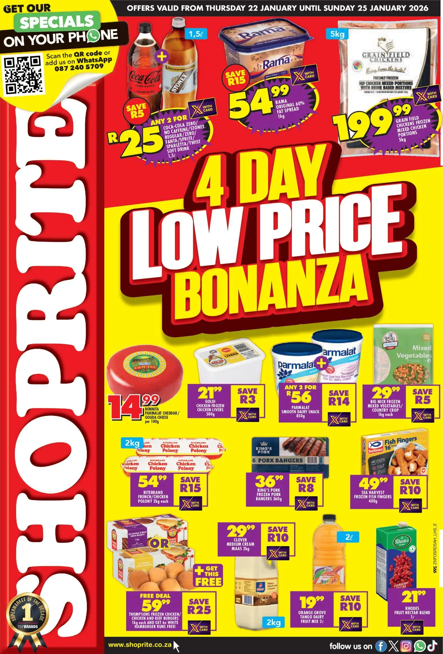 Preview of Shoprite flyer valid from 22/01/2026