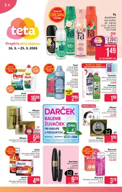 Náhľad Teta drogerie letáku platného od 16.03.2026