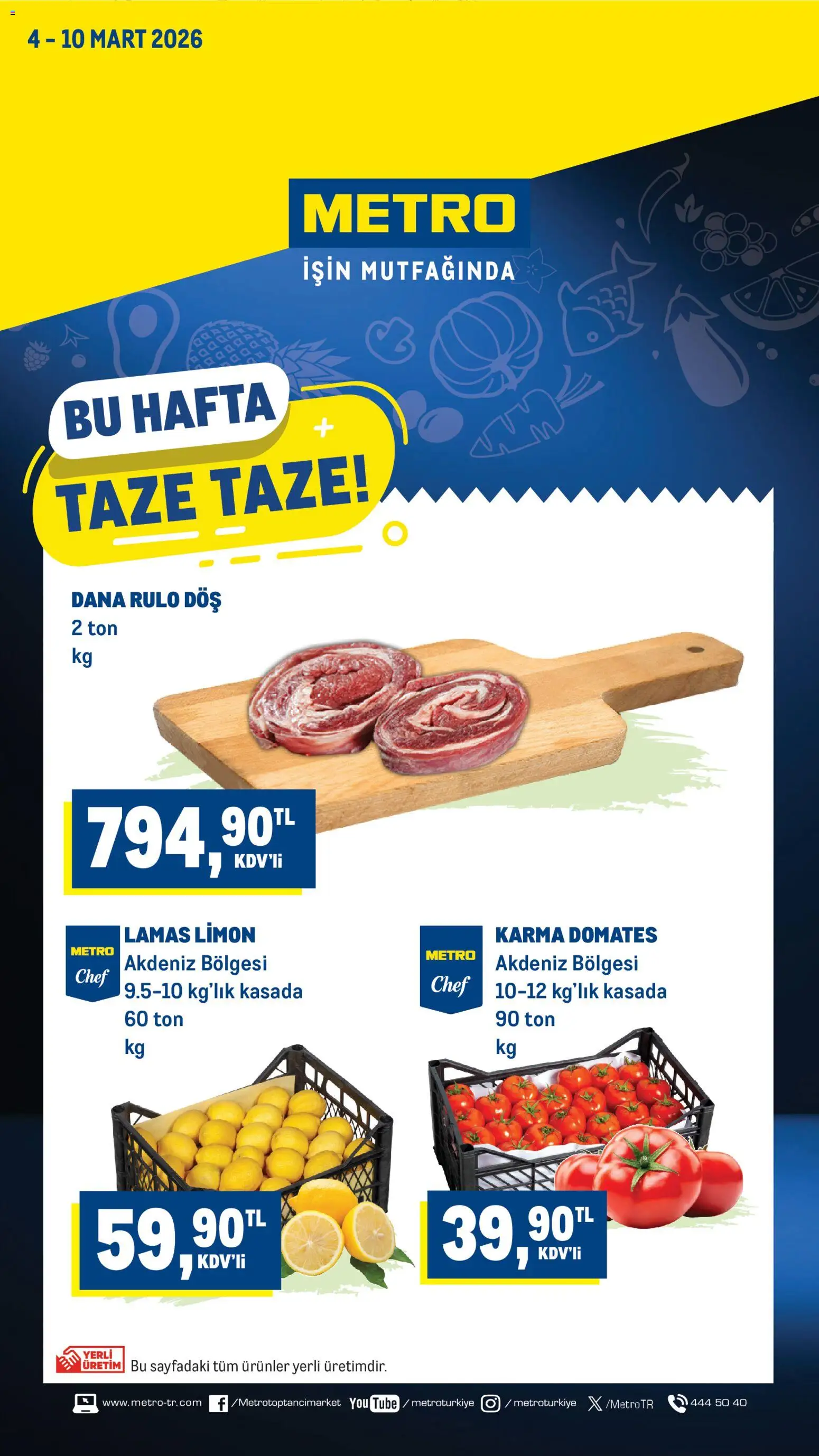 Metro Metro Katalog 04.03.2026 - Broşürünün önizlemesi