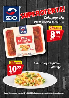 Pogląd gazetki "Prim Market promocja - Ryba Po Grecku; Sałatka Jarzynowa" ze sklepu Prim Market ważnej od 02.04.2026