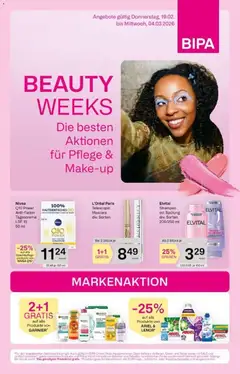 Vorschau der Angebote: Bipa Flugblatt gültig ab 19.02.2026