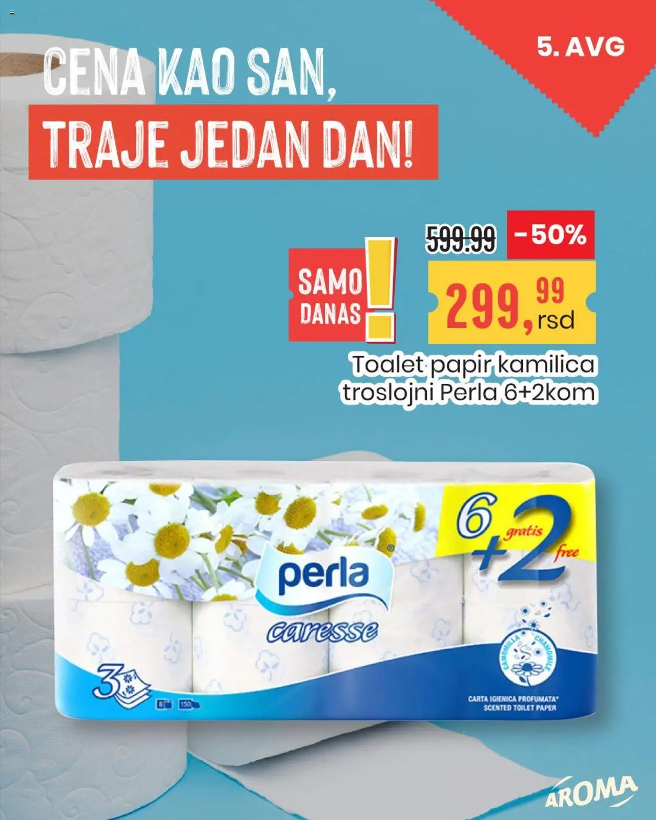 Aroma Market katalog važi od 05.08.2025 - stranica 1