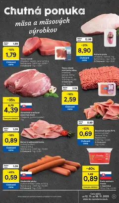 Náhľad Tesco letáku platného od 12.11.2025 | Strana: 5