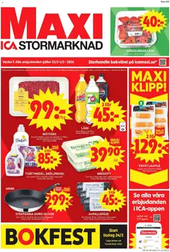 Förhandsgranska reklamblad Enköping från butik ICA Maxi gäller från 23/02/2026