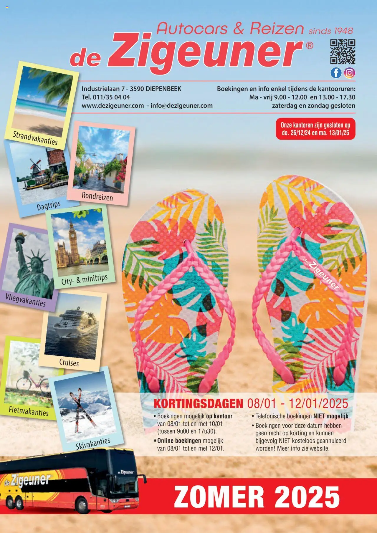 Voorbeeld van Zommer 2025 Folder / Publicité van winkel De Zigeuner geldig vanaf 05/01/2025