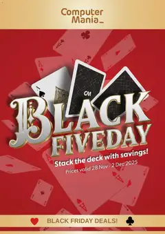 Preview of Computer Mania flyer valid from 28/11/2025