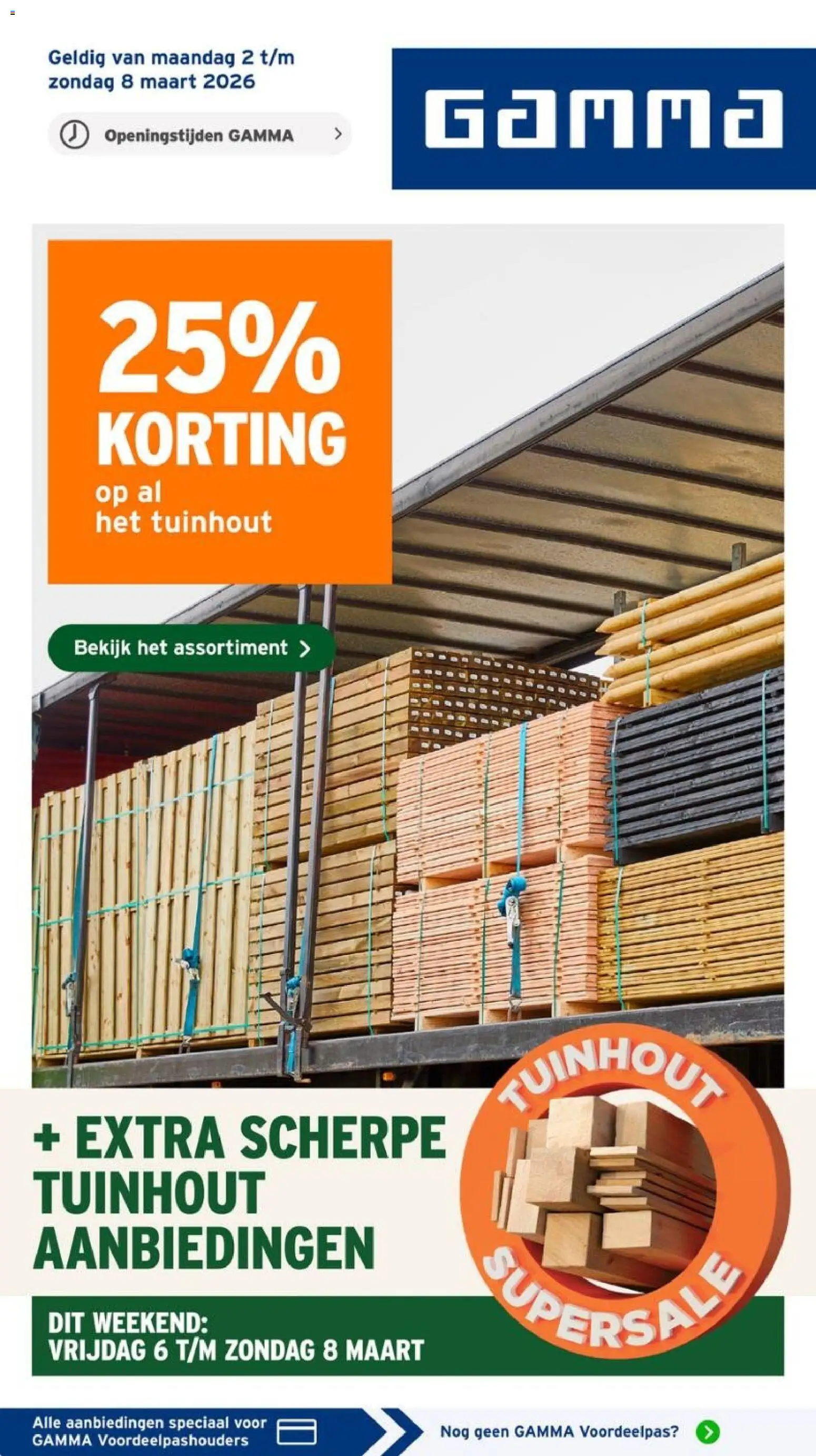 Voorbeeld van GAMMA folder van winkel GAMMA geldig vanaf 02-03-2026