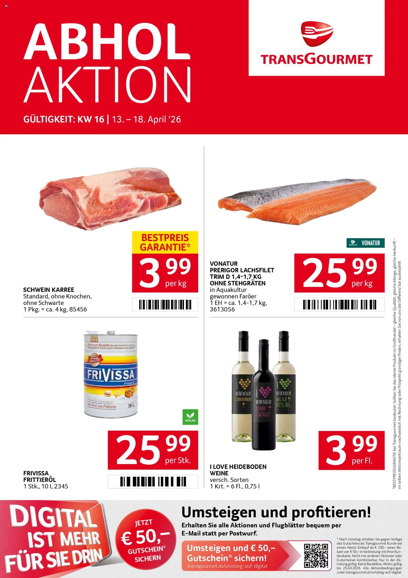 Vorschau der Angebote: Transgourmet Transgourmet Flugblatt gültig ab 13.04.2026