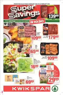 Preview of KWIKSPAR flyer valid from 09/02/2026