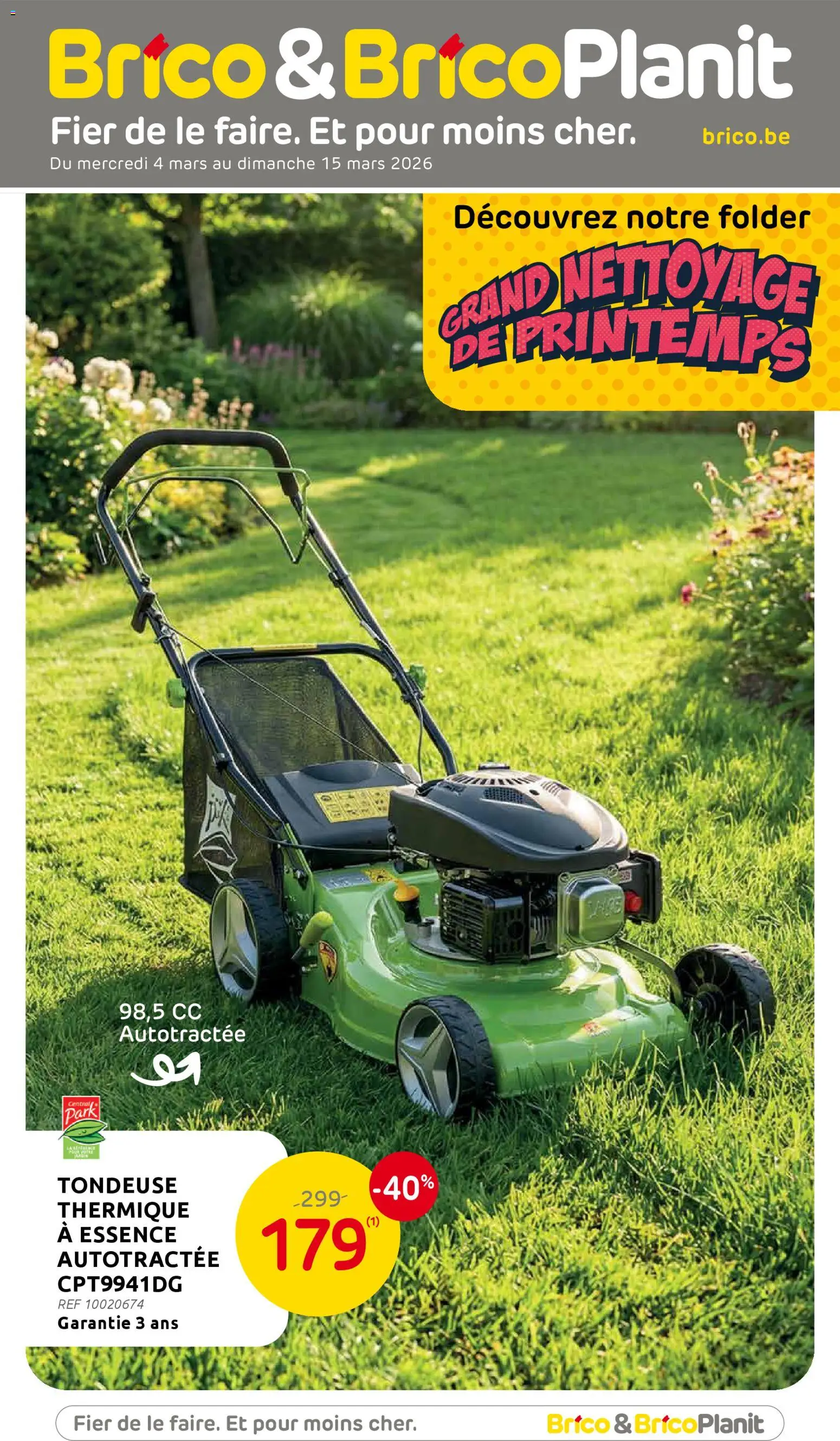 Voorbeeld van Brico Plan-it Publicité van winkel Brico Plan-it geldig vanaf 04/03/2026