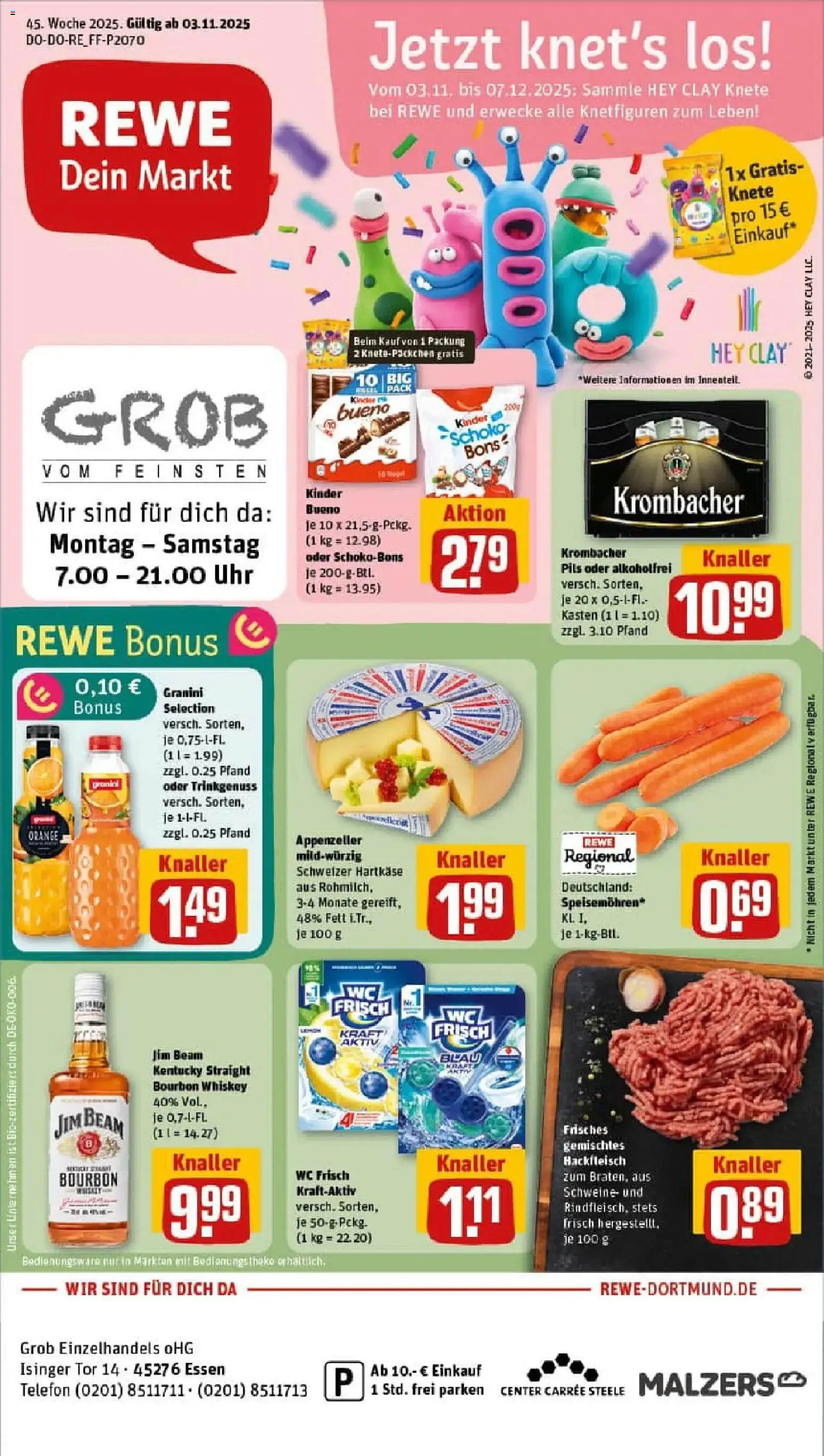 Vorschau von dem Prospekt des Geschäftes Rewe, gültig ab dem 03.11.2025