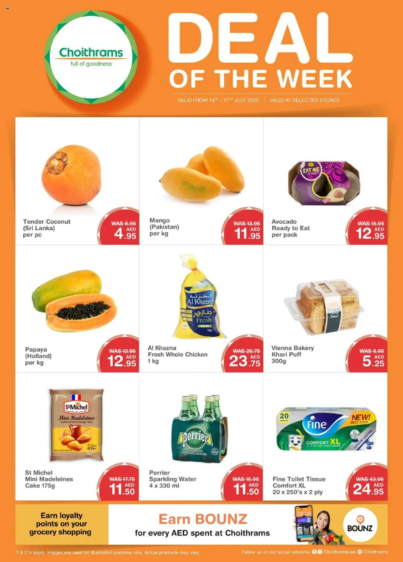 Catalogue Choithrams catalog - the latest offers and deals valid from 14 Jul, 2025 page 1