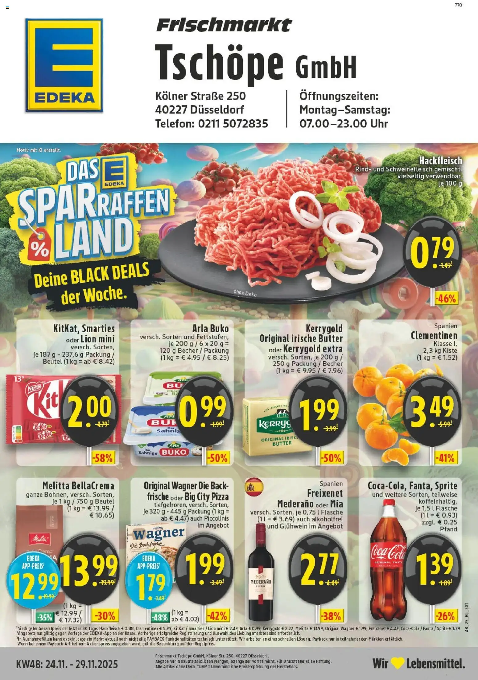 Vorschau von dem Prospekt des Geschäftes Edeka, gültig ab dem 23.11.2025