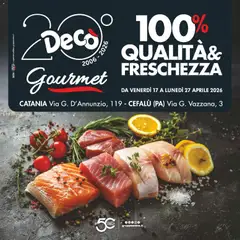 Anteprima dell'opuscolo Decò volantino Gourmet Sicilia dal negozio Decò valido da 17/04/2026