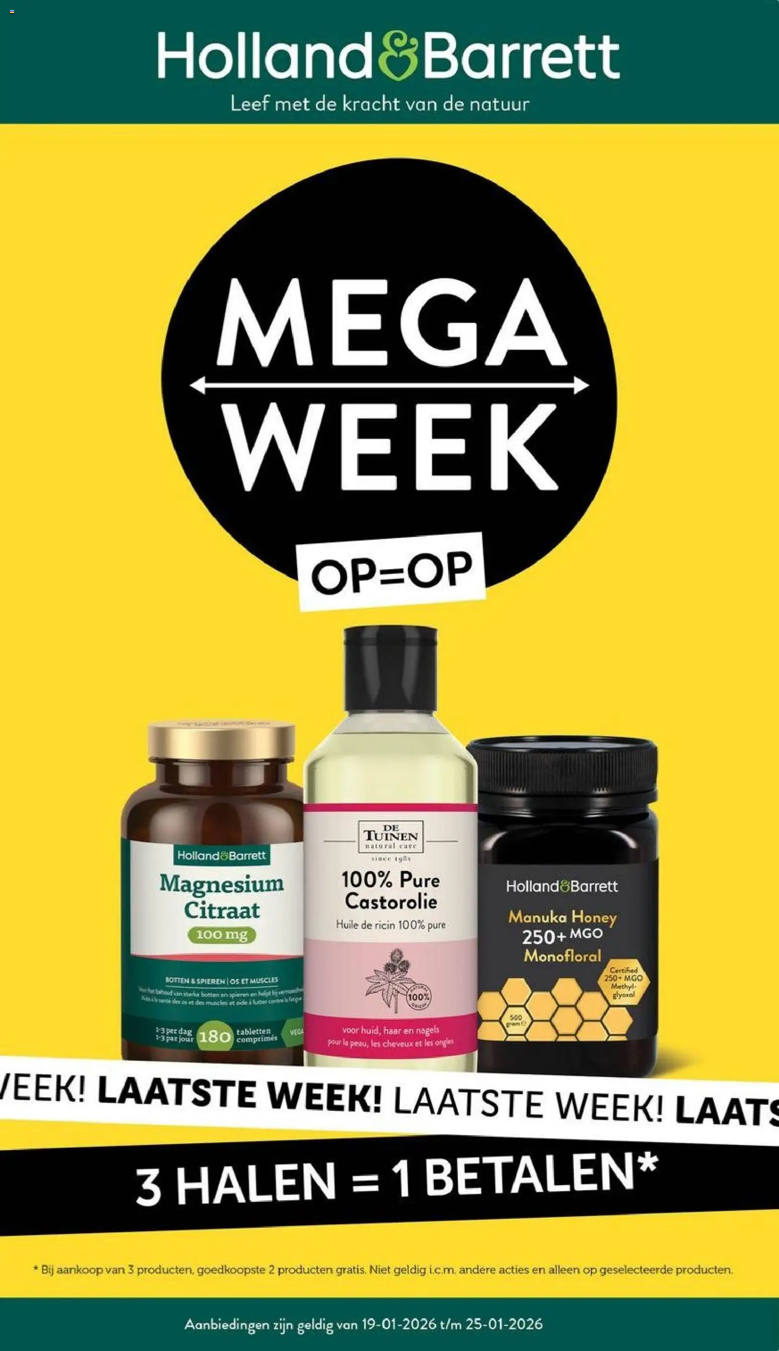 Voorbeeld van Folder van winkel Holland & Barrett geldig vanaf 19-01-2026
