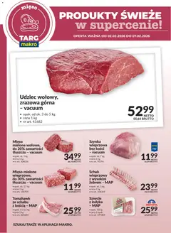 Pogląd gazetki "Produkty świeże w supercenie" ze sklepu Makro ważnej od 02.02.2026